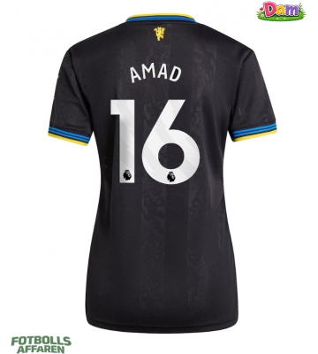 Manchester United Amad Diallo #16 Tredje Tröja Kvinnor 2025-26 Kortärmad